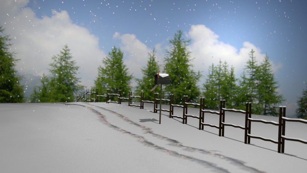 Snowy MailBox preview image 1