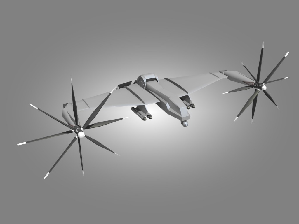 Praying Mantis Drone from the short film  VERSUS preview image 1