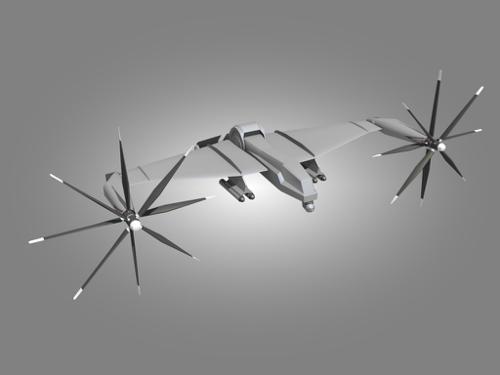 Praying Mantis Drone from the short film  VERSUS preview image