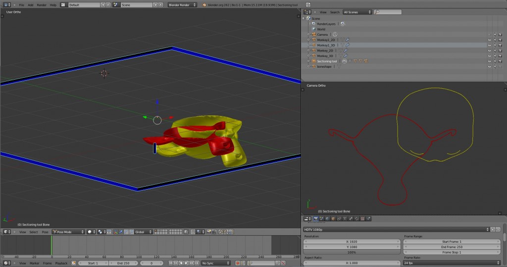 Setup for CAD style 2D/3D sectioning preview image 1