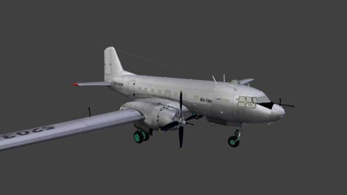 Ilyushin IL14p aircraft preview image