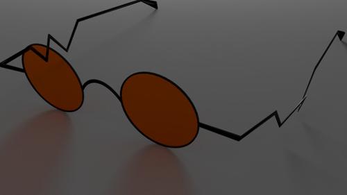 Vash the Stampede glasses  from Trigun  preview image