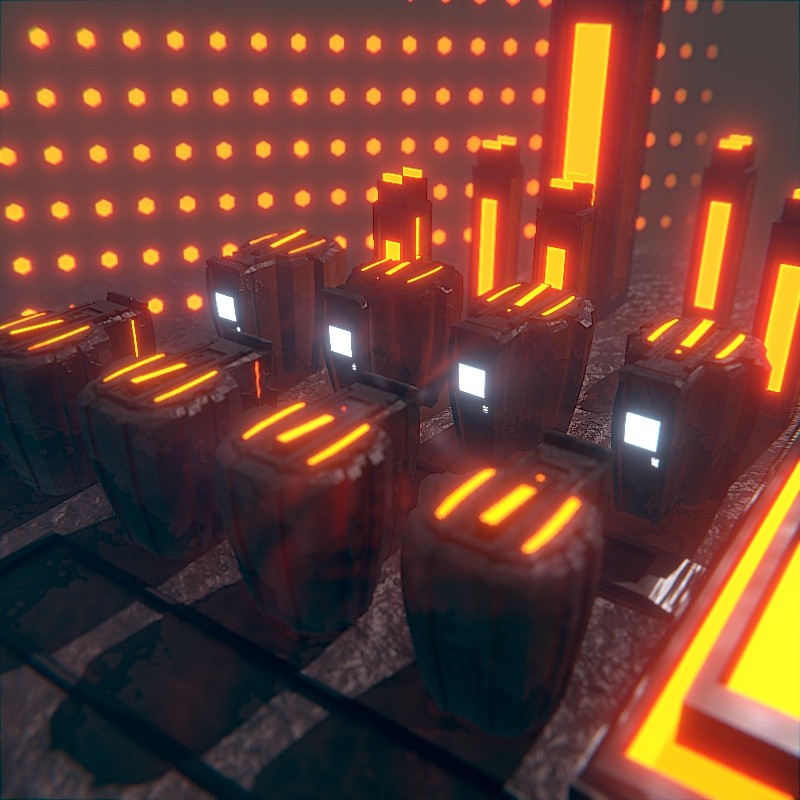 black server room preview image 1