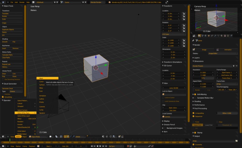 Blender Energy Theme version 4 preview image 1