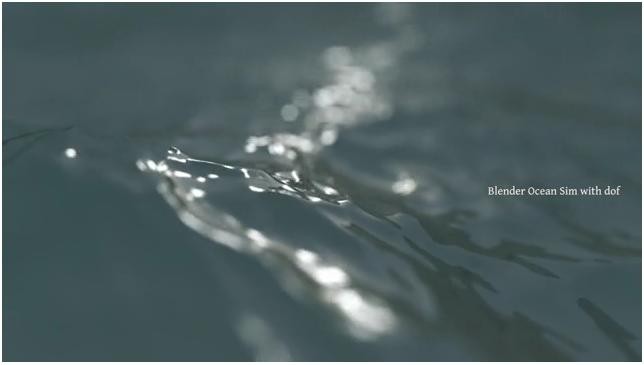 Ocean with big Dof preview image 1