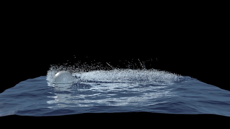 Blender Ocean test preview image 1