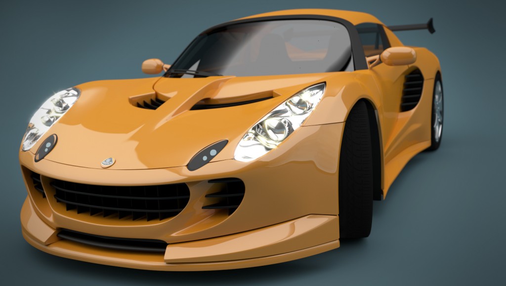 Lotus Elise + Studio HDRI preview image 1