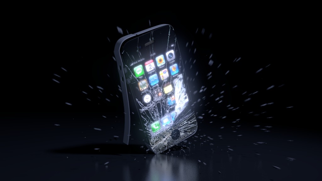 Smashed iPhone preview image 1