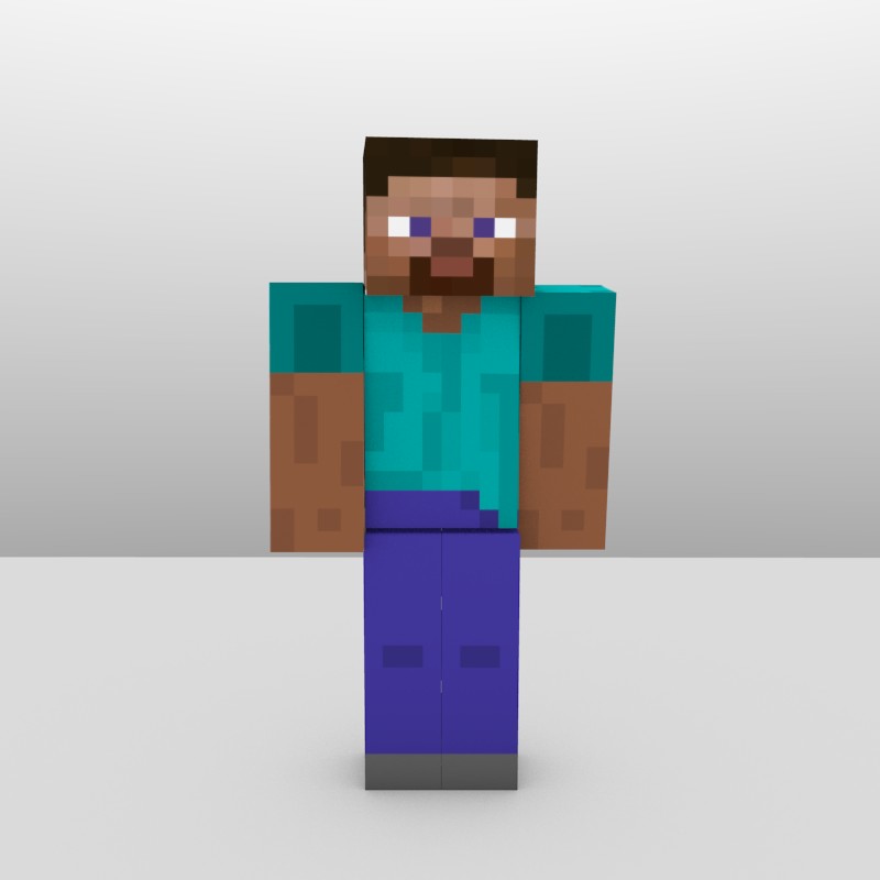 Minecraft Steve preview image 1