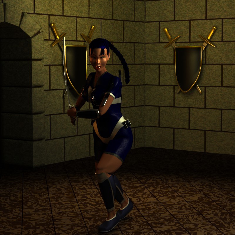 Lady Ninja preview image 1