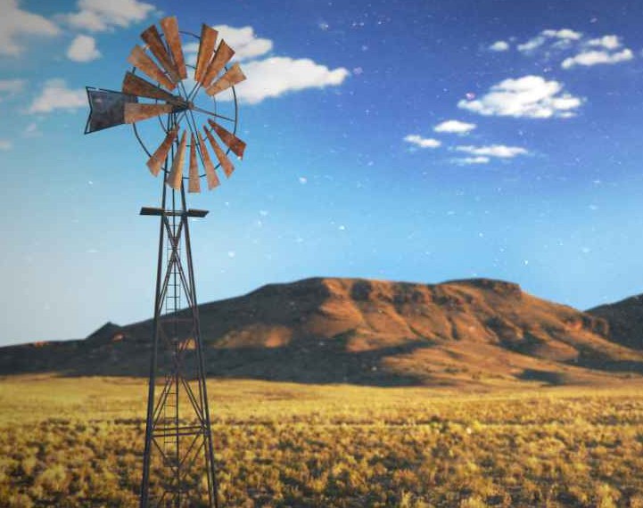 Wind pump with camera mapping scene preview image 1