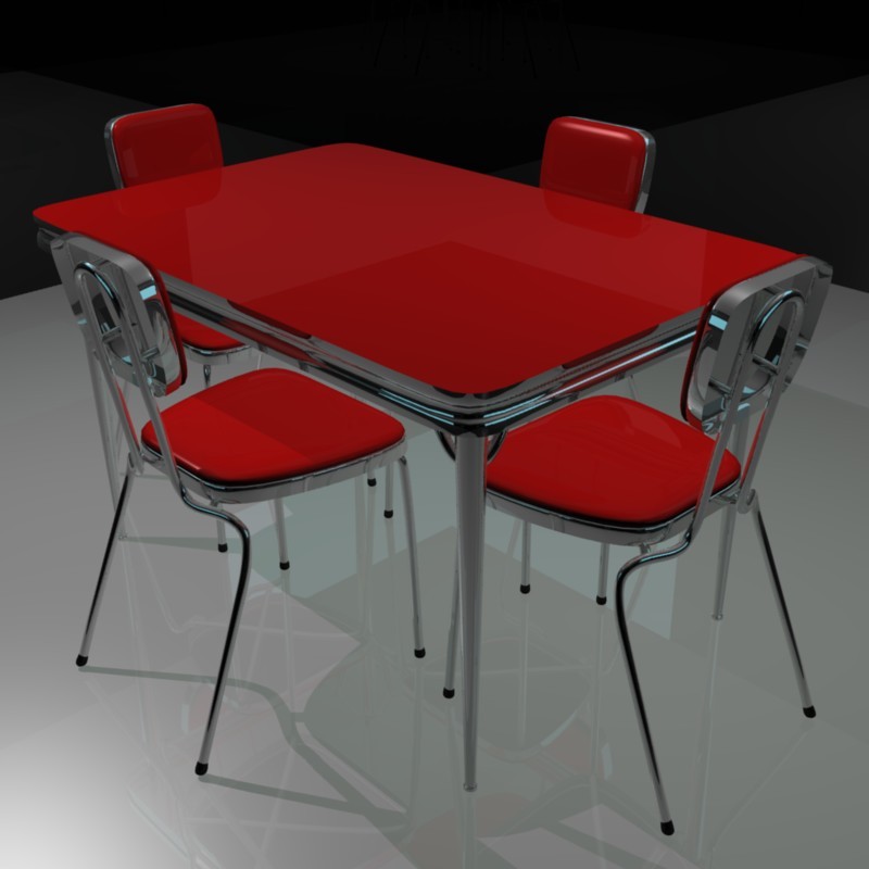 Kitchen Table and Chairs preview image 1