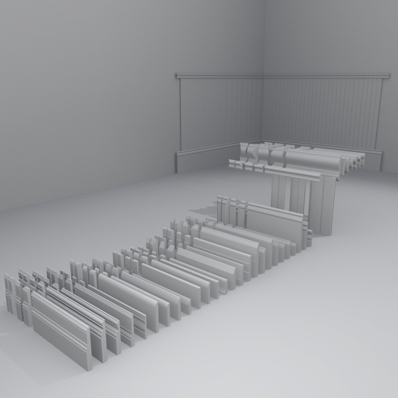 Base Mouldings Wainscoting  and Chair Rails preview image 1