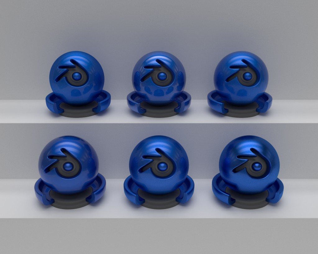 Flakes Carpaint Cycles Shader preview image 1