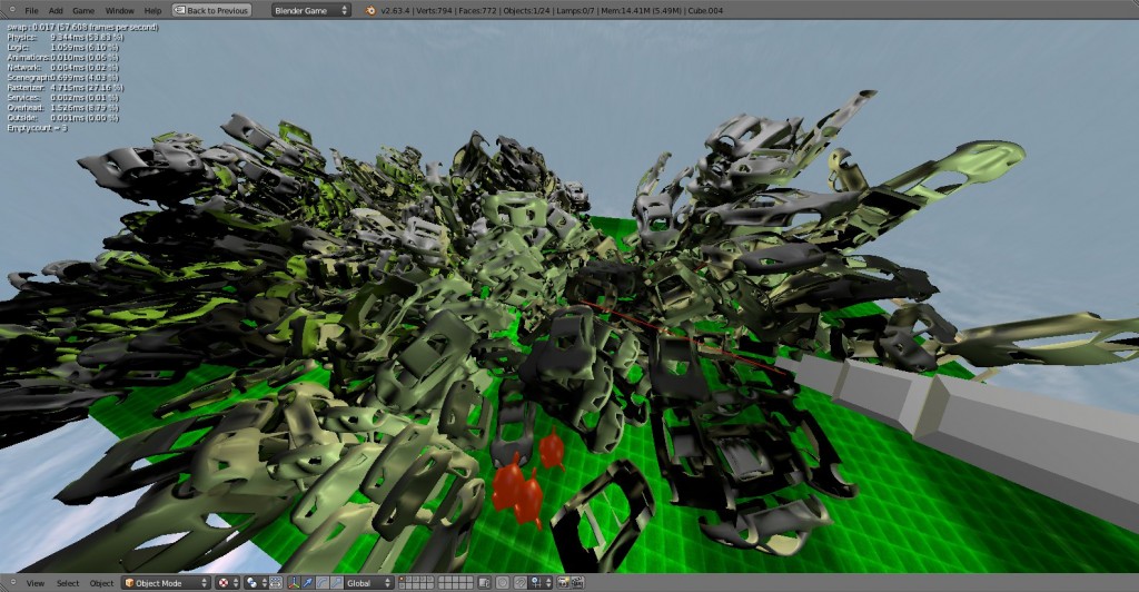 Blender Game Engine Benchmark 8  preview image 1