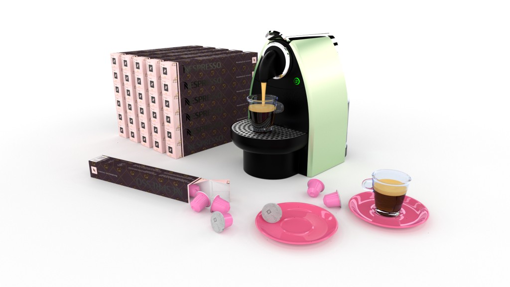 Nespresso C90 for blender 2.63 preview image 1
