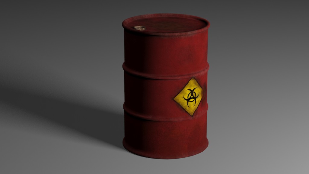 Rusty Oil Barrel preview image 1