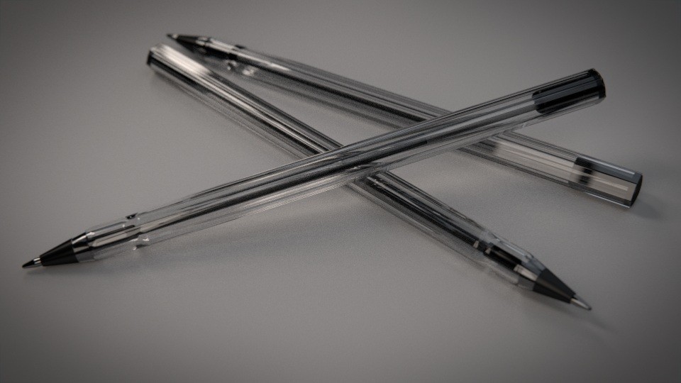 Plastic pen preview image 1