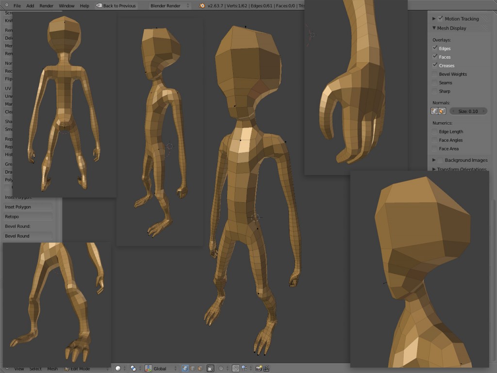 Skin modifier character setup preview image 1