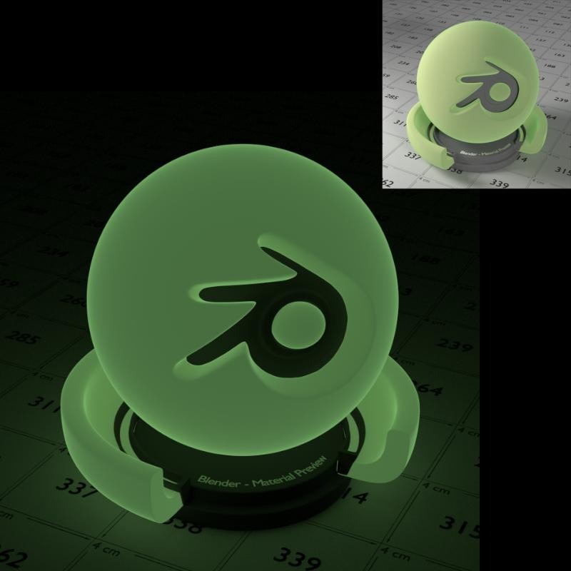 Phosphorescent material preview image 1