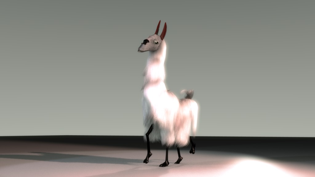 Rigged Llama preview image 1