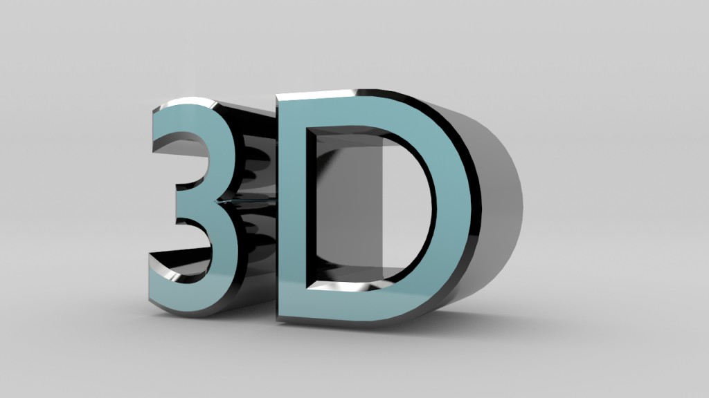 3D Text preview image 1