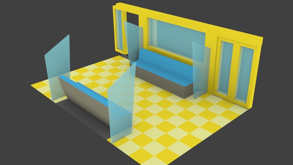 Abstract Subway Interior preview image 1