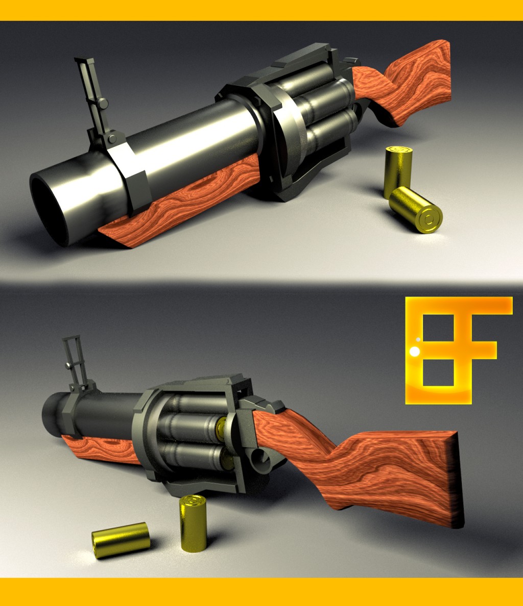TF2 Demoman Grenade Launcher  preview image 1