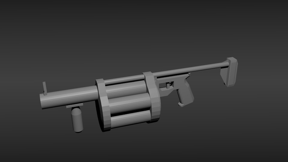 granade launcher six-round preview image 1