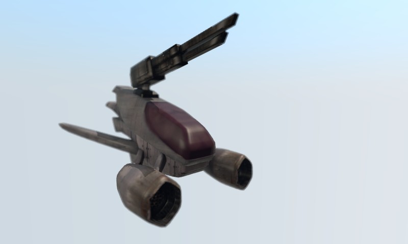Lowpoly Spaceship 1 preview image 1