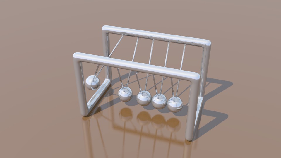 Newton cradle preview image 1
