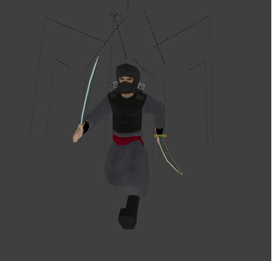 Low poly game character preview image 1