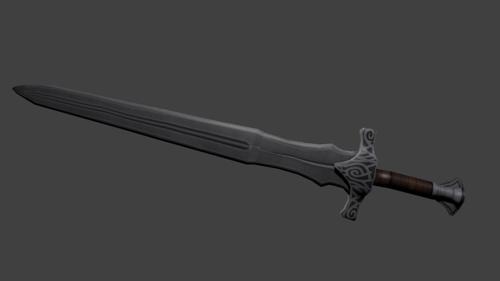 Steel sword preview image