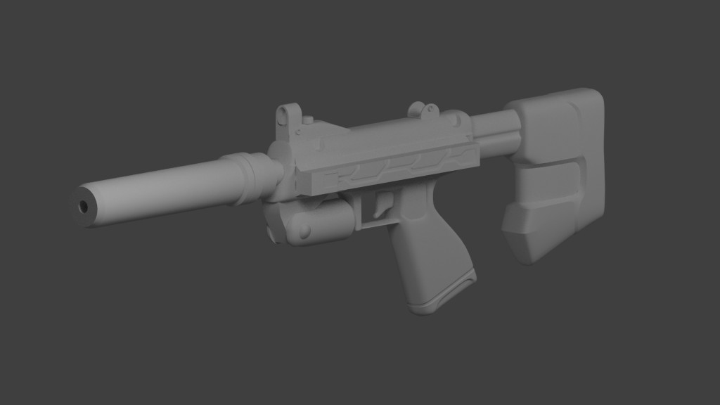 Halo 3 ODST SMG preview image 1