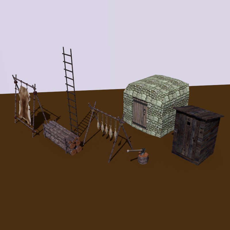 Medieval Props 3 preview image 1