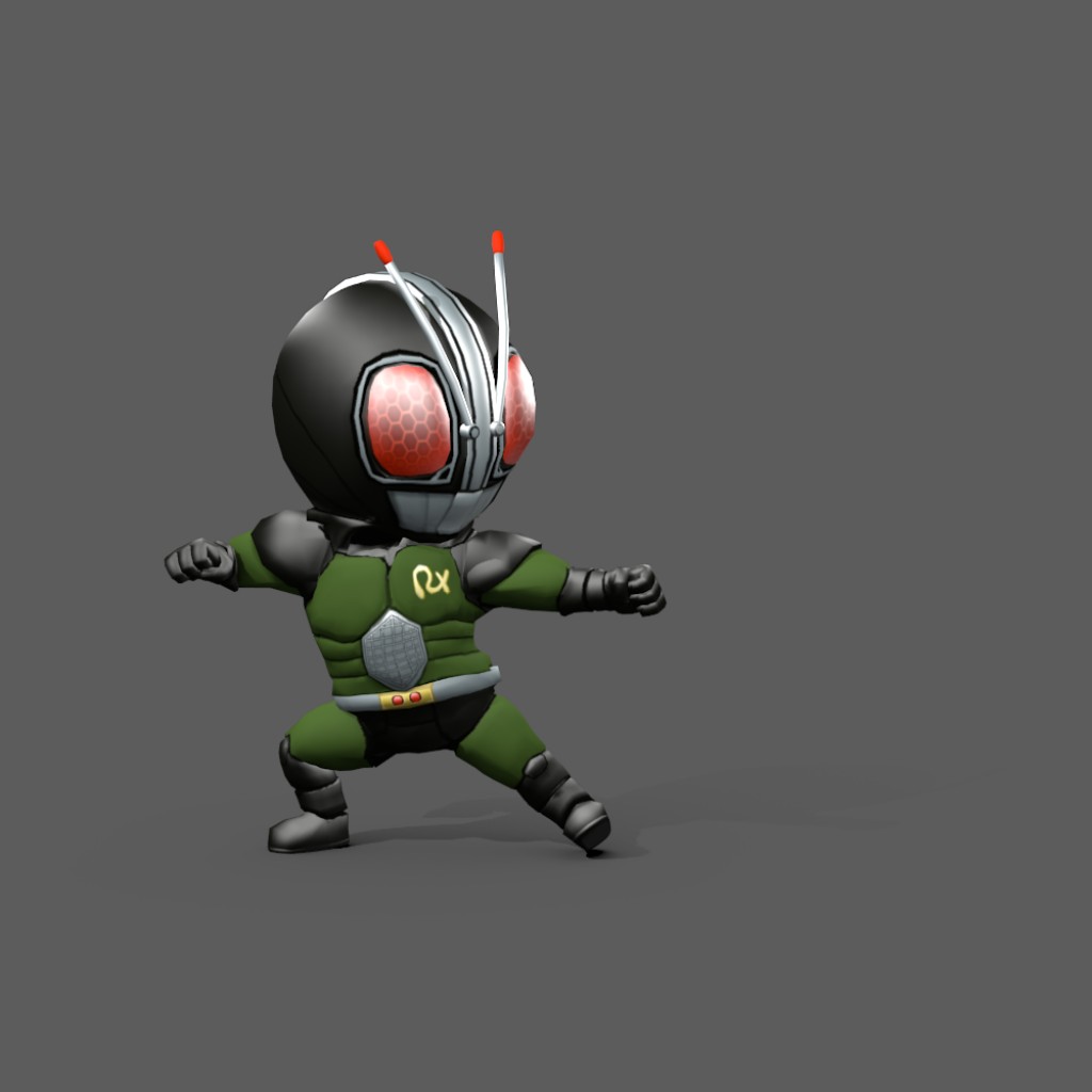 Chibi Kamen Rider Black RX preview image 2