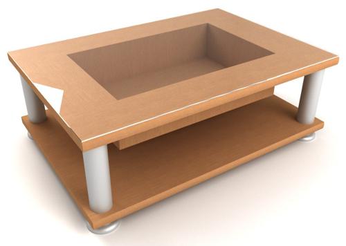 Small modern table preview image