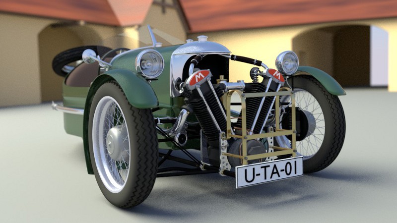 morgan three wheeler preview image 1