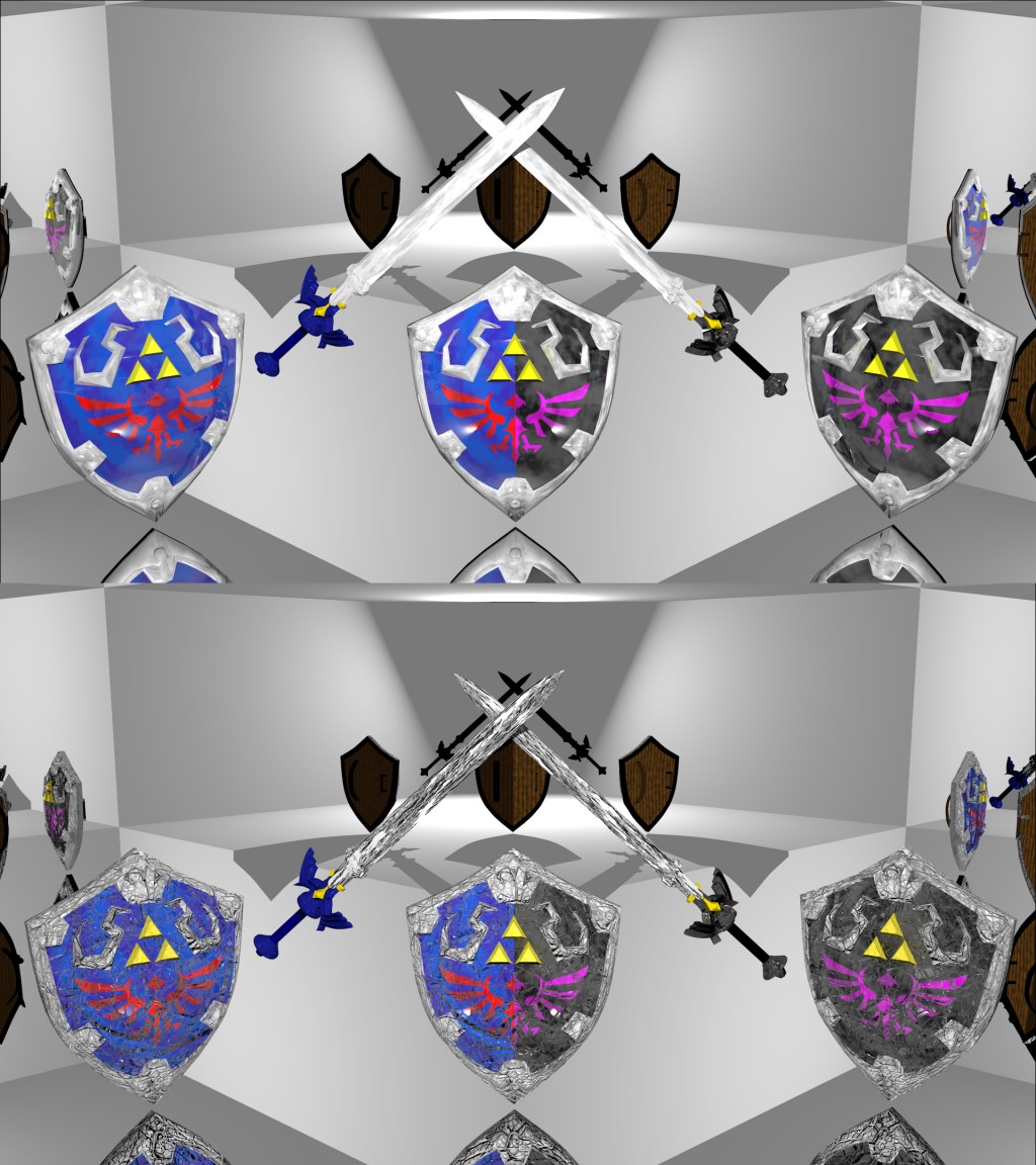 The Master Sword and Hylian Shield from LOZSS preview image 2