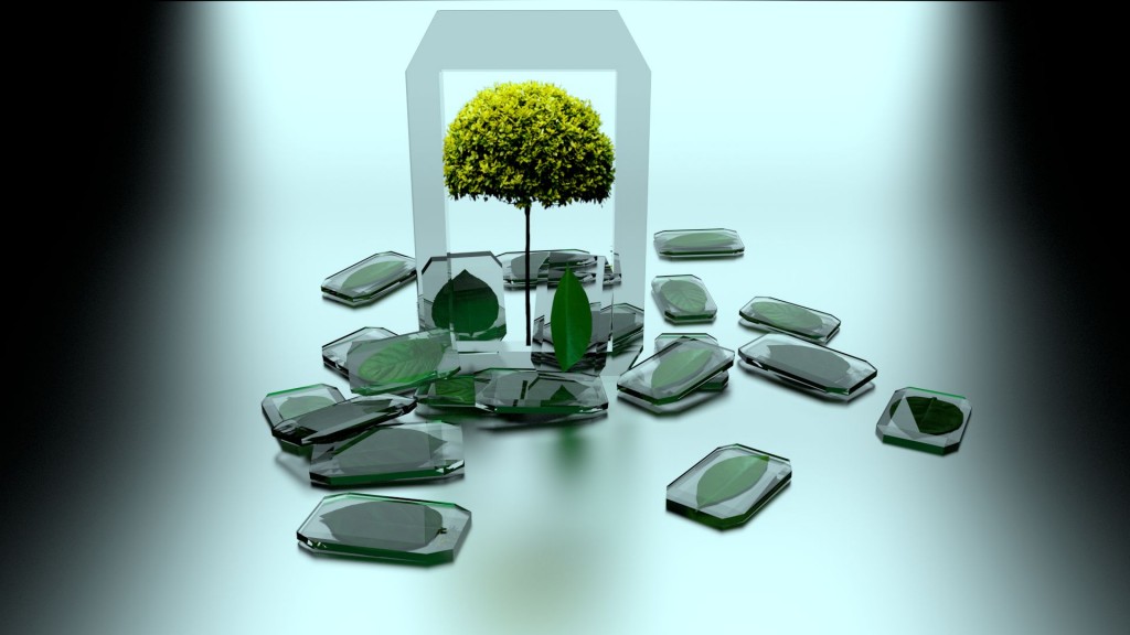 Glass leaves preview image 1