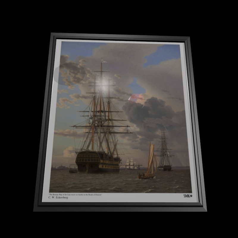 Art Print Prop for Anya s Office for  Lunatics  preview image 1