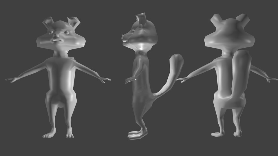 Low poly character 02 preview image 1