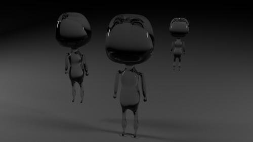 glass men in cycles preview image