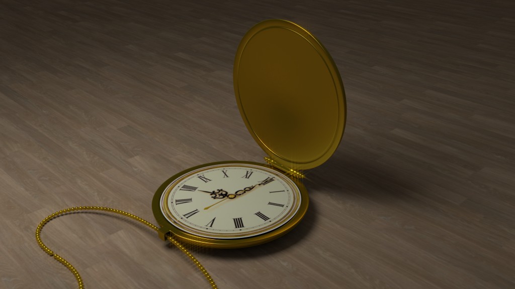 The old pocket clock  preview image 1
