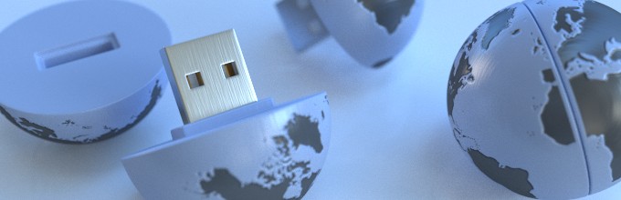 Globe USB Memory Stick preview image 1