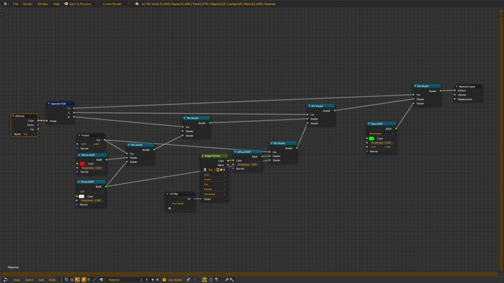 Material 3 in 1 (Vertex Color mask) preview image 4