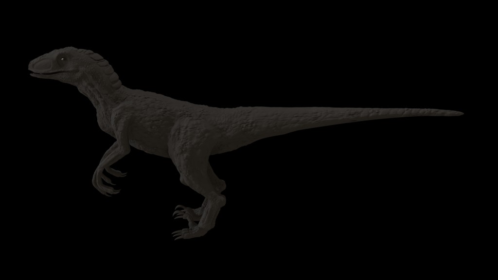 raptor untextured preview image 1
