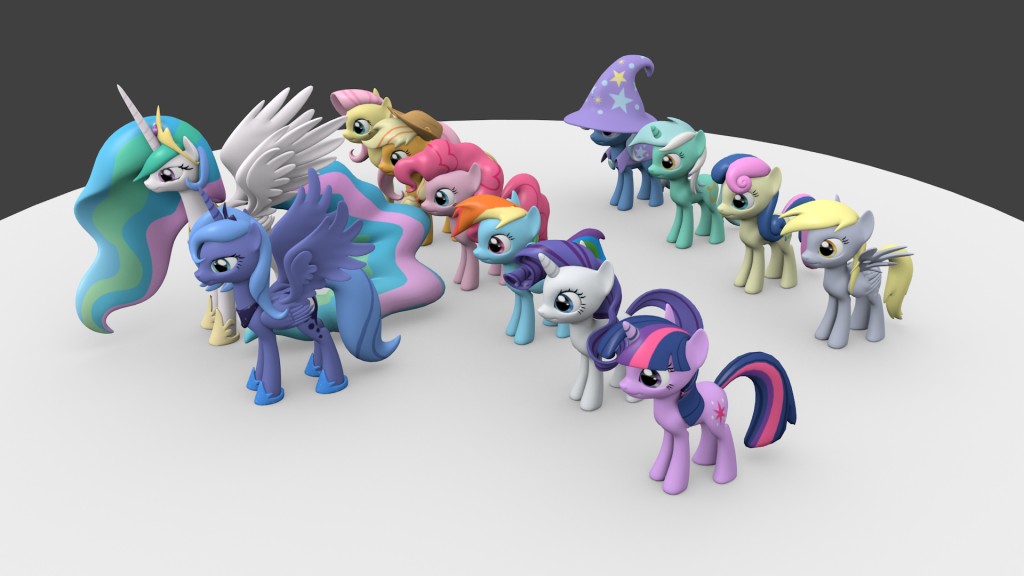 MirceaKitsune Gmod ponies preview image 2
