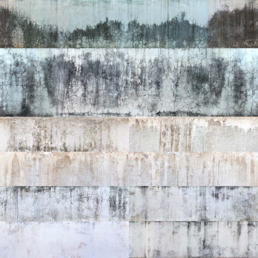 11 high-res  tileable  dirty  leaking plastered wall textures preview image 1