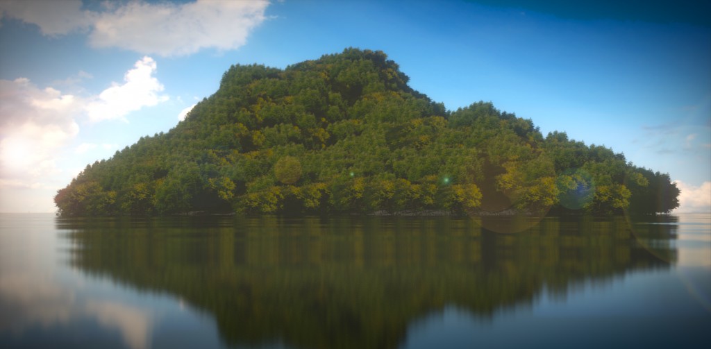 -Island-  Cycles Render  preview image 1